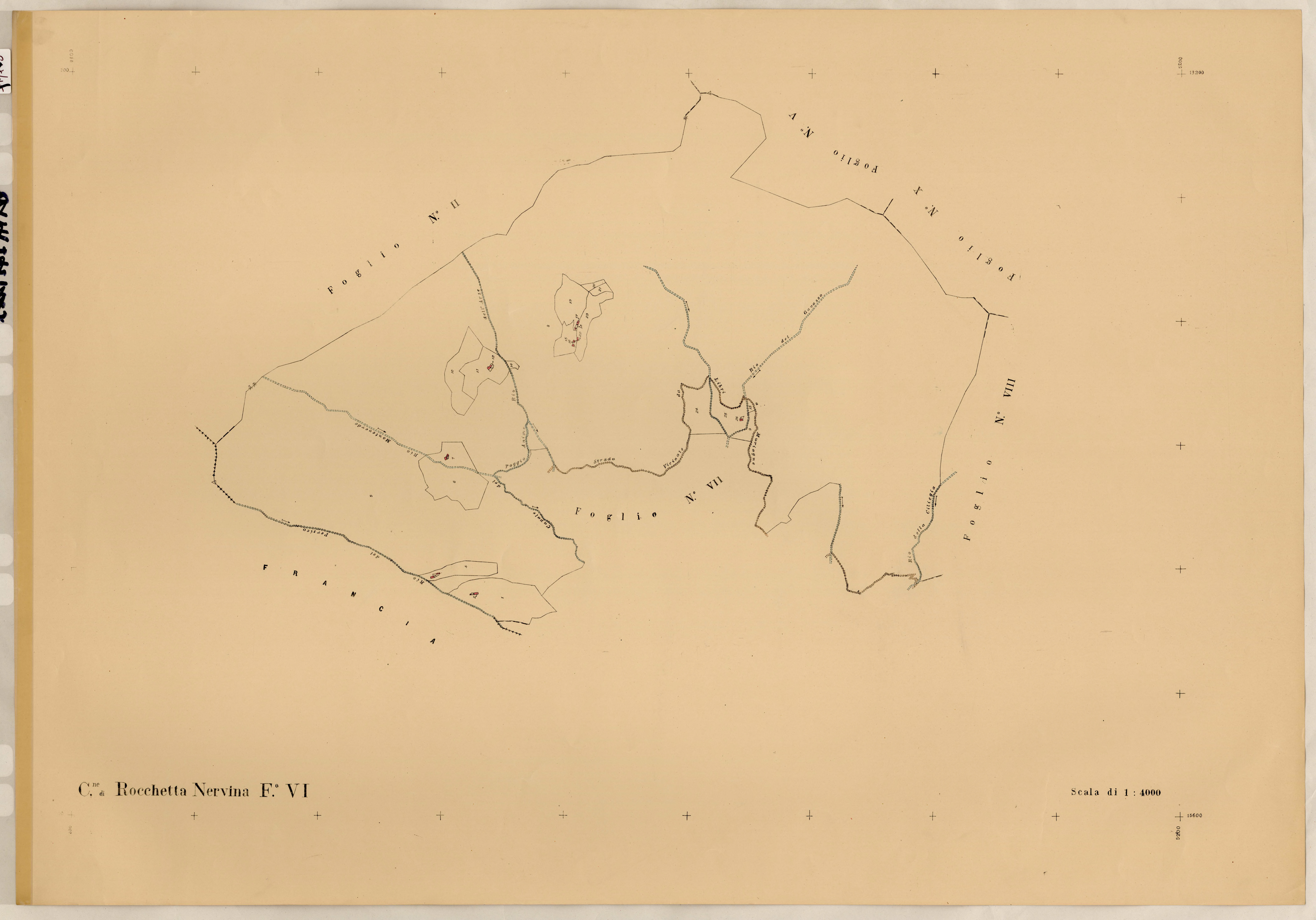 renumérotée XXVI. - Plan de section, VI