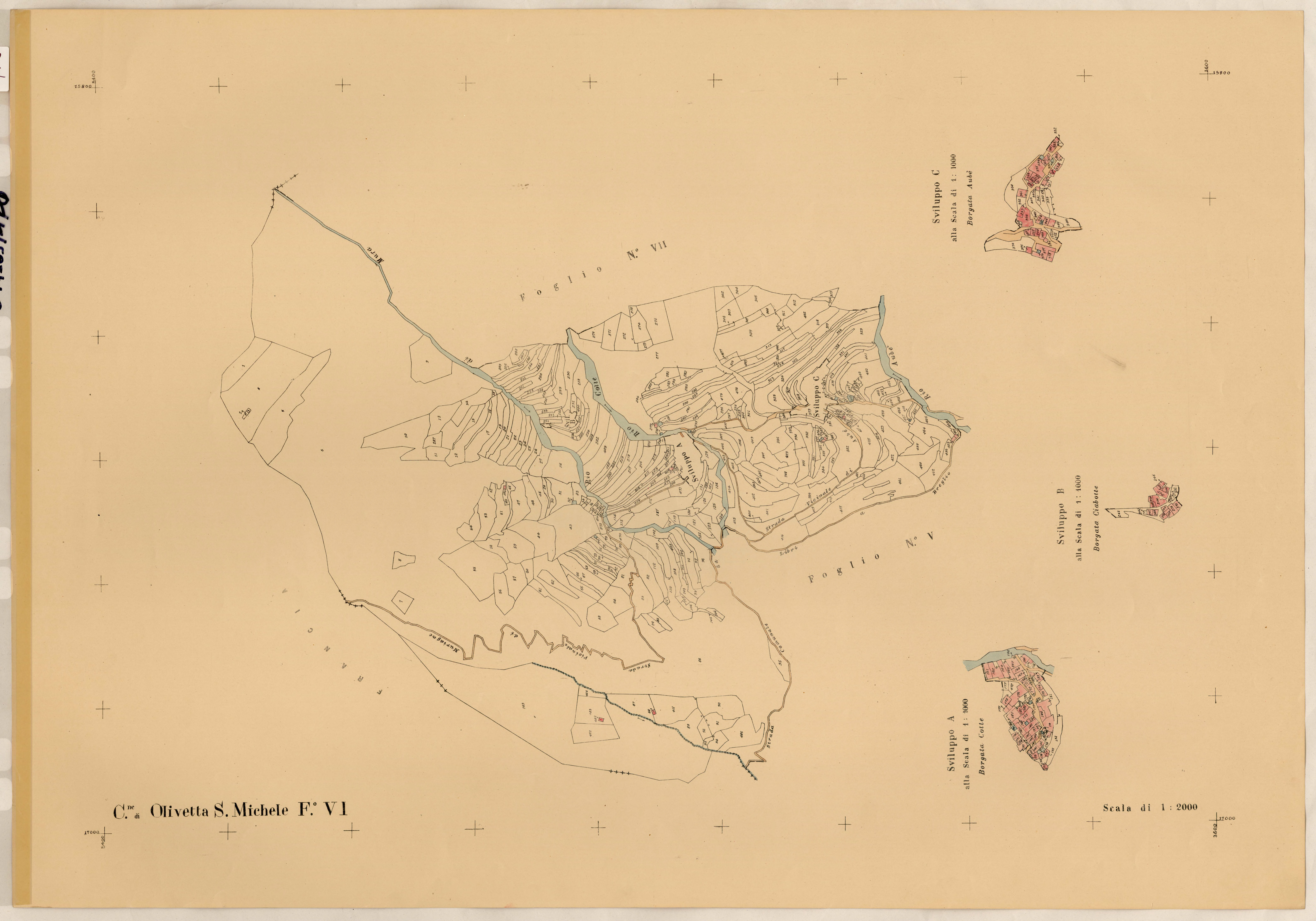 Plan de section, VI