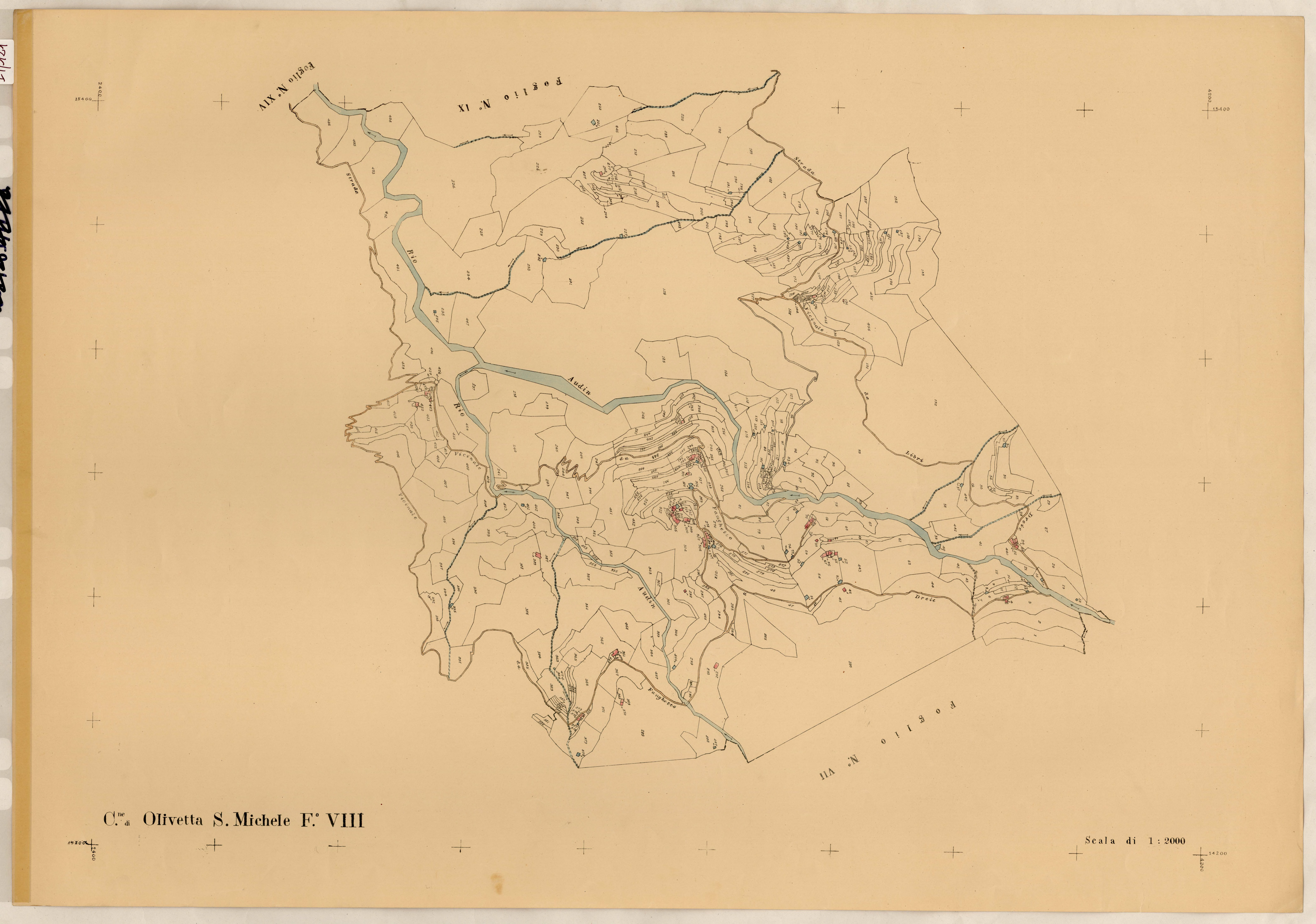 Plan de section, VIII