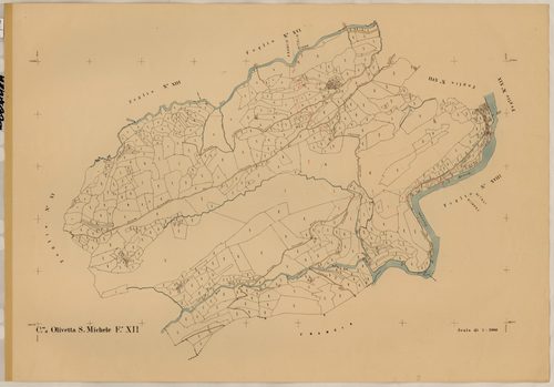 Plan de section, XII