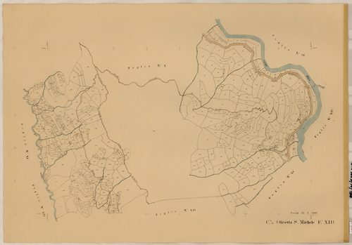 Plan de section, XIII