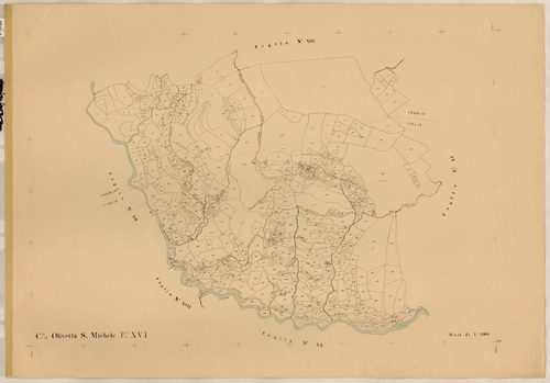 Plan de section, XVI