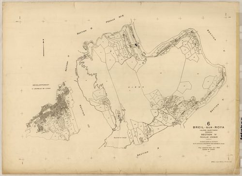 Plan de section, IV