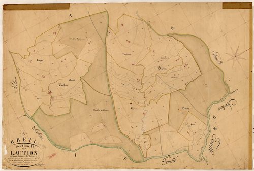 L'Aution. - Plan de section, A3