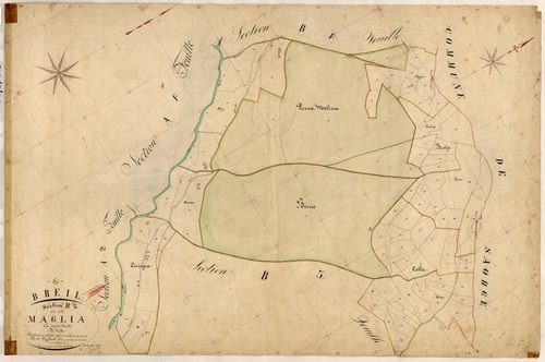 La Maglia. - Plan de section, B2