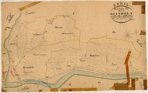 La Giandola. - Plan de section, C3