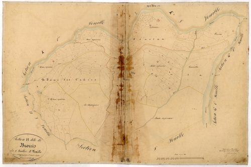 Brouis. - Plan de section, H4
