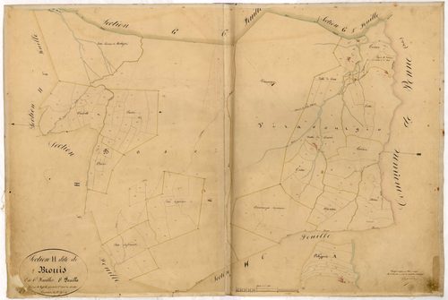 Brouis. - Plan de section, H5