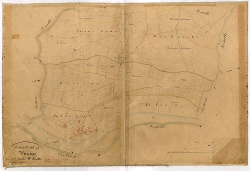 Veune. - Plan de section, J3