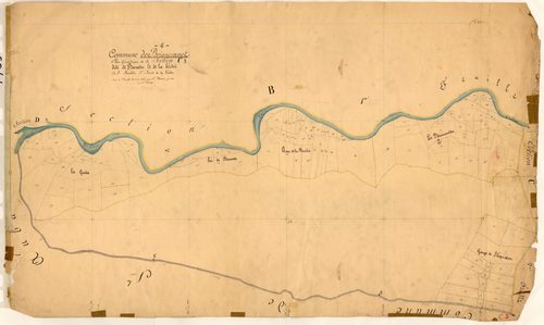 Baratu et la Lèche. - Plan de section, C3