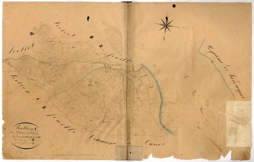 L'Hibac et la Péloua. - Plan de section, C1