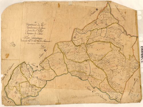 Stramousse. - Plan de section, C1