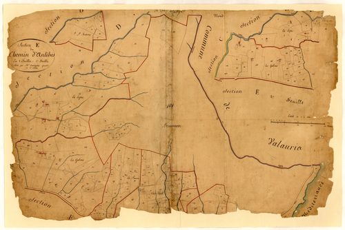 Plan de section, E1