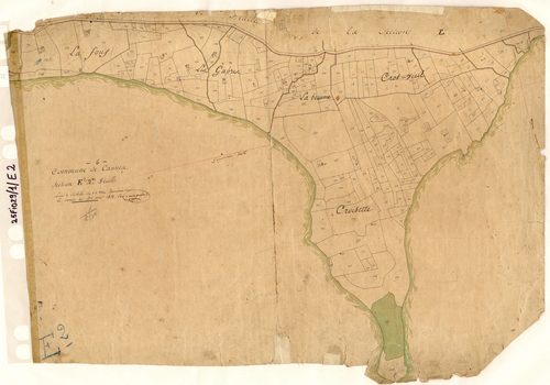 Plan de section, E2