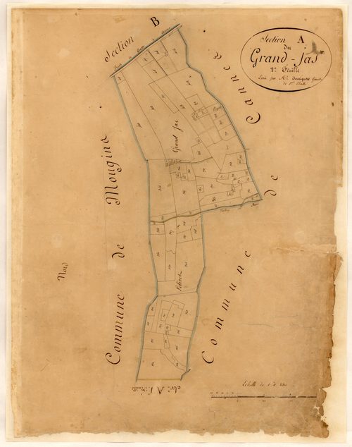 Plan de section, A2