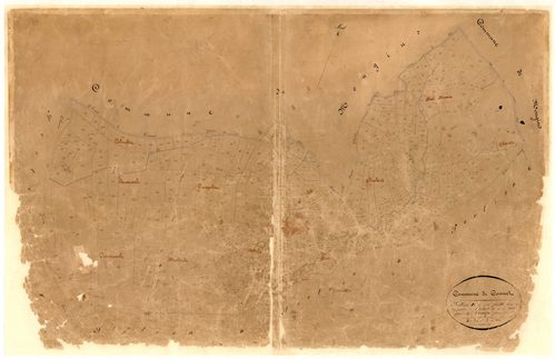Plan de section, E