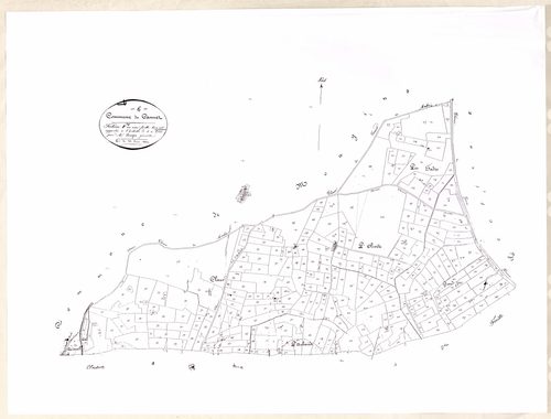 Plan de section, F