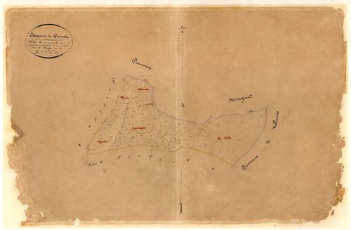 Plan de section, G