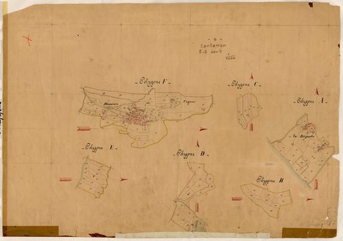 Cognas (développement). - Plan de section, E2(d)