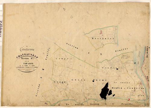 Touarst. - Plan de section, F2