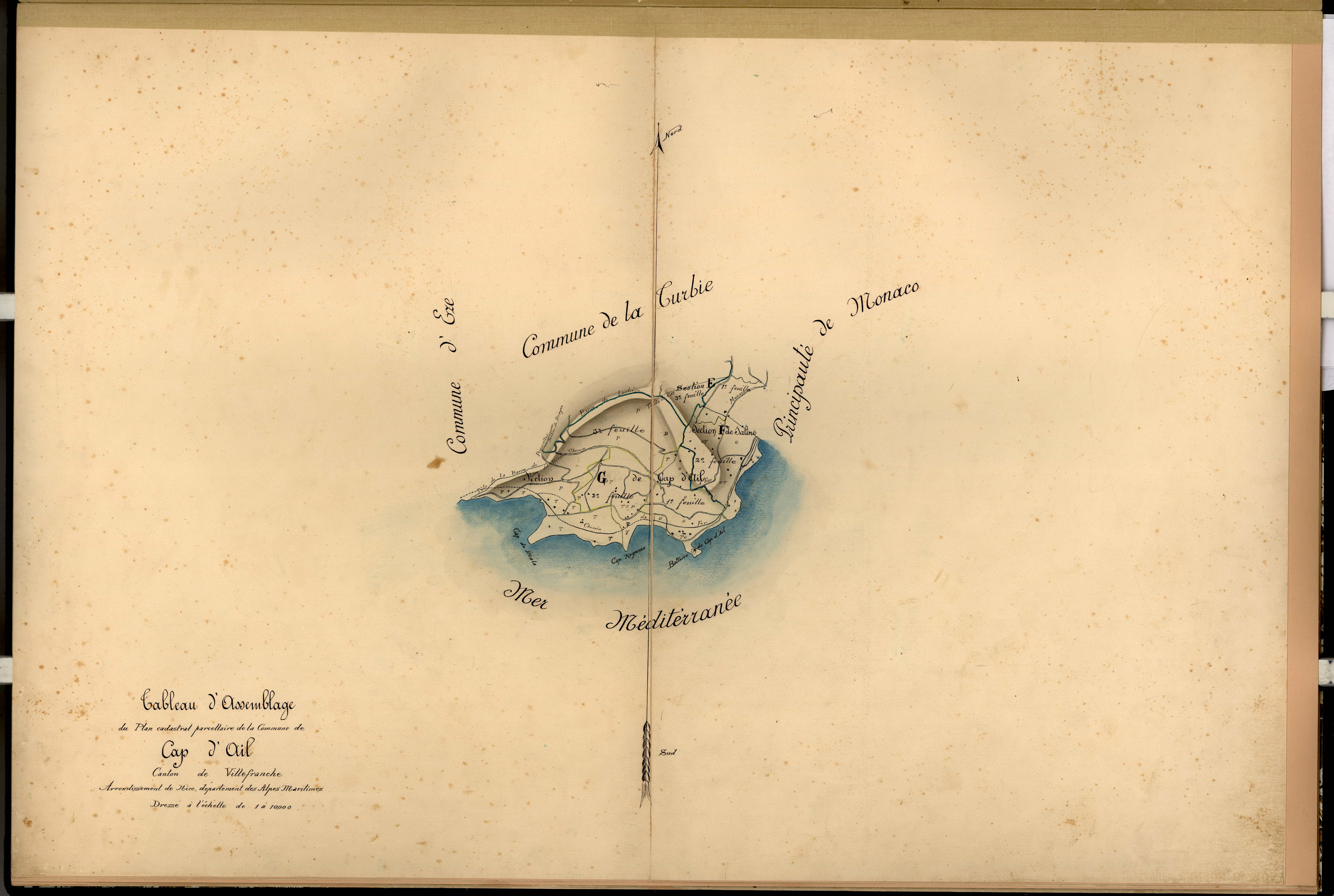 Tableau d'assemblage. - TA