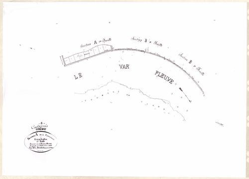 Castagniers. - Plan de section, A1