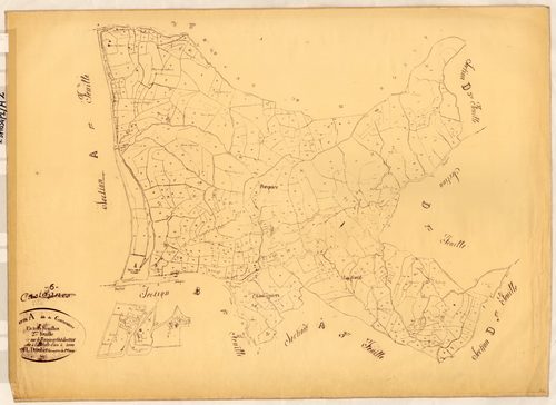 Castagniers. - Plan de section, A2