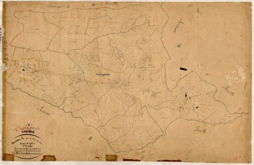 Castagniers. - Plan de section, A3