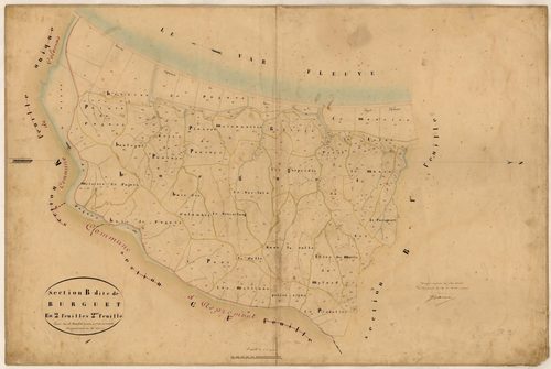 Burguet. - Plan de section, B2