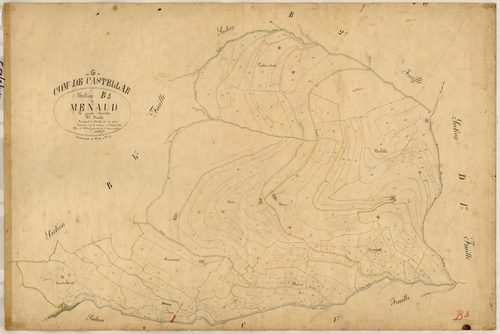Menaud. - Plan de section, B3