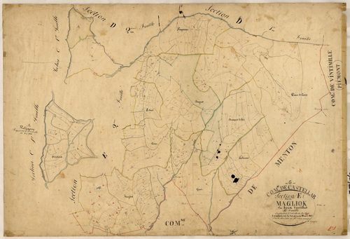 Magliok. - Plan de section, E1