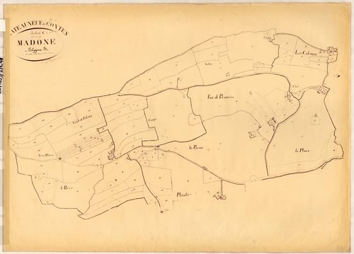 La Madone (développement). - Plan de section, C4(d)