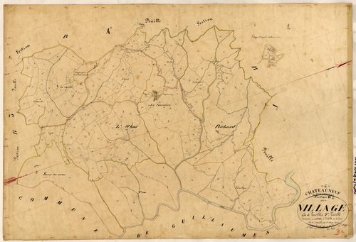 Le Village. - Plan de section, B2