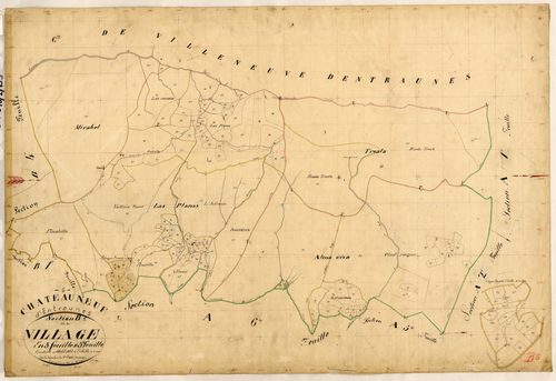 Le Village. - Plan de section, B5