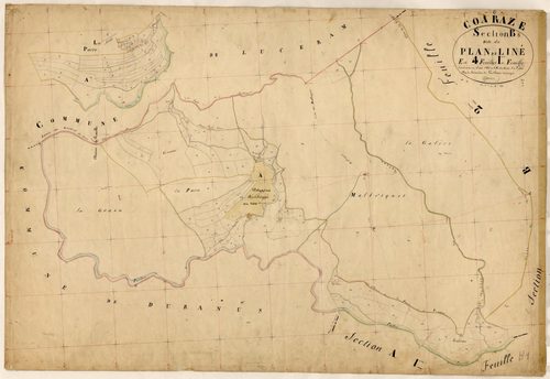 Plan de Liné. - Plan de section, B1