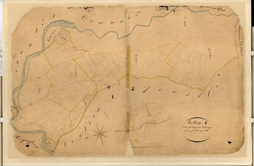 Montgros et Vaulongue. - Plan de section, A1