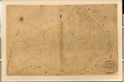 Montgros et Vaulongue. - Plan de section, A2