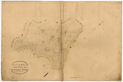 Colomars. - Plan de section, J1
