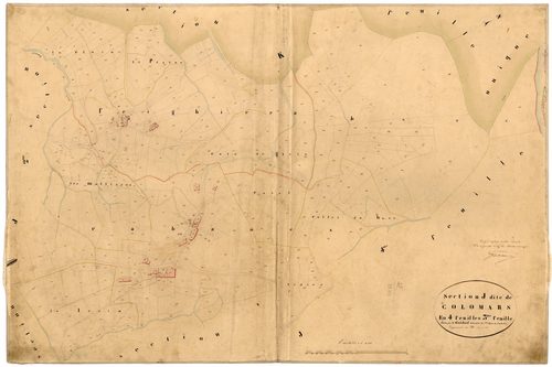 Colomars. - Plan de section, J3