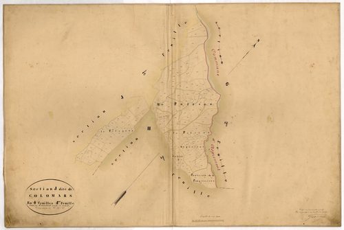 Colomars. - Plan de section, J4