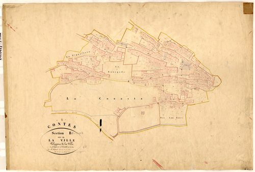 La Ville (développement). - Plan de section, B2(d)