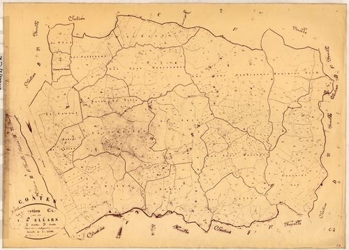 Les Castellars. - Plan de section, C2