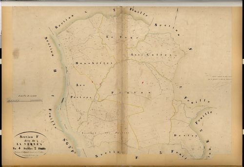 La Vernea. - Plan de section, F2