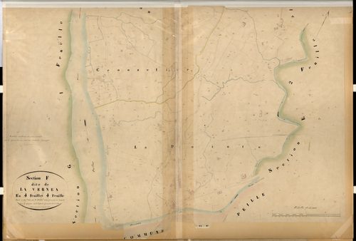 La Vernea. - Plan de section, F4