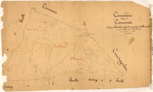 La Combe du Suy et Plan de Saint Barnabé. - Plan de section, A3