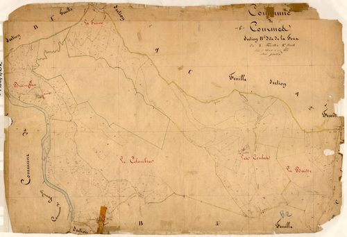 La Foux. - Plan de section, B2