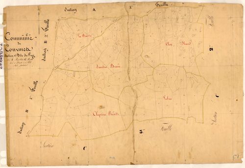 Le Puy. - Plan de section, C1