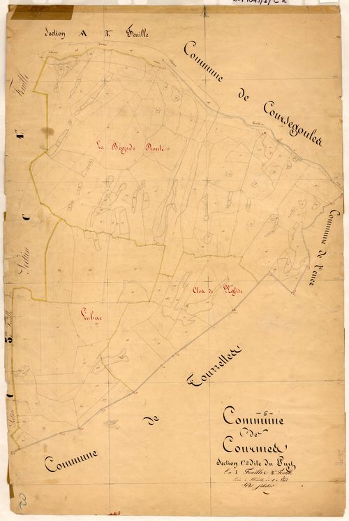 Le Puy. - Plan de section, C2