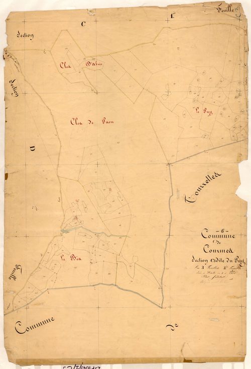 Le Puy. - Plan de section, C3
