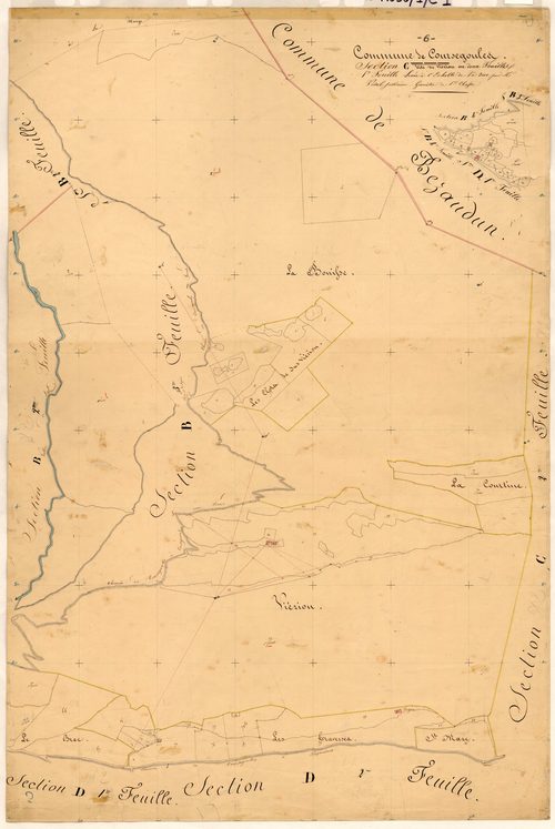 Vieriou. - Plan de section, C1